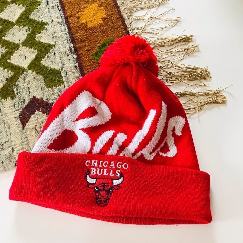 Chicago bulls | retro style Mitchell and Ness beanie